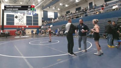 107 lbs Consy 4 - Brayden Hanning, Jefferson-Morgan vs Carter Baker, Burgettstown