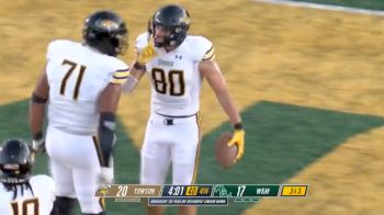 WATCH: Carter Runyon Scores, Towson Leading William & Mary