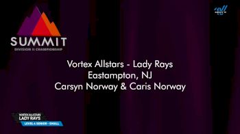 Vortex All Stars - Lady Rays [2025 L4 Senior - Small Prelims] 2025 The D2 Summit