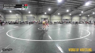 112 lbs Quarterfinal - Brynlyn Sullivan, Cowboy Wrestling Club vs Brooke Cannici, Cordoba Trained