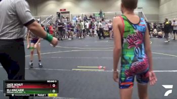 91 lbs Round 5 (6 Team) - Jace Schut, Ares Red vs Eli Kincaide, Indiana Outlaws