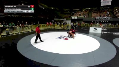 74 lbs Cons. Sub-quarters - Juan Aguilar, Gaucho Wrestling Club vs Christopher Garza
