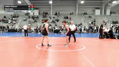 152 lbs Consolation - James Tildsley, MA vs Noah Bull, UT