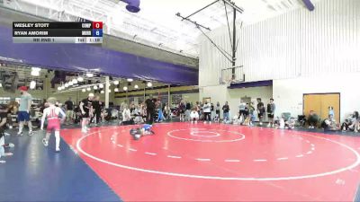 58 lbs Rr Rnd 1 - Wesley Stott, Compound Wrestling vs Ryan Amorim, Morris Fitness Wrestling Club