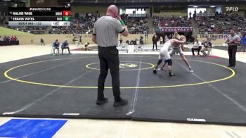 132 lbs 3rd Place Match - Travis Votel, Highlands vs Kalob Wise, Moore