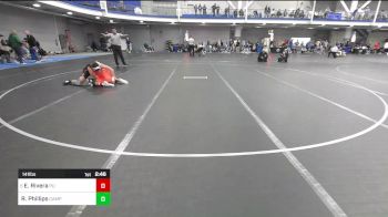 141 lbs Round Of 32 - Eligh Rivera, Princeton vs Ryan Phillips, Campbell