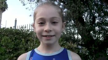 Do you recognize this face?  Meet Sasha, star of the P&G Kids Olympic commercial, and AOGC teammate of McKayla Maroney