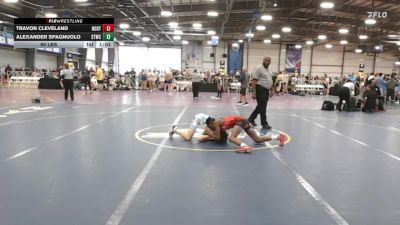 90 lbs Rr Rnd 3 - Travon Cleveland, North Carolina National Team Red vs Alexander Spagnuolo, Shore Thing Surf