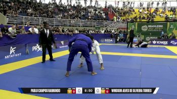 Windson Alves De Oliveira Torres vs Pablo Campos Raimundo 2025 Brasileiro Jiu-Jitsu IBJJF