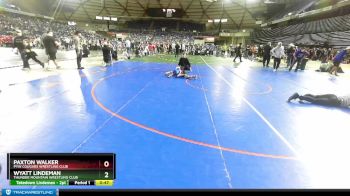 62 lbs Cons. Round 2 - Wyatt Lindeman, Thunder Mountain Wrestling Club vs Paxton Walker, PYW Cougars Wrestling Club