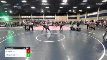 165 lbs Round Of 16 - Devan Carter, Mat Demon WC vs Junior Bojorquez, Rebels WC