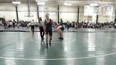 133 lbs Quarterfinal - Brendan Ferretti, Navy vs Noah Michaels, Rider - UNATT