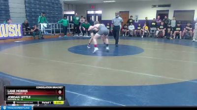 138 lbs Semis & 1st Wb (8 Team) - Jordan Hittle, Eastside Hs vs Lane Morris, Harris County