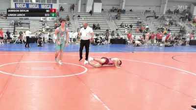 160 lbs Rr Rnd 2 - Jamison Devlin, Immortals Gold - HSB vs Linkin Lerch, D3 Training Center - HSB
