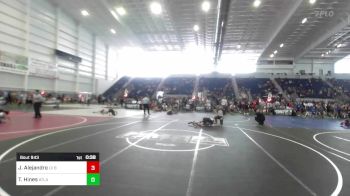 70 lbs Consi Of 8 #2 - Jason Alejandro, LV Bears WC vs Talus Hines, Atlas Grappling