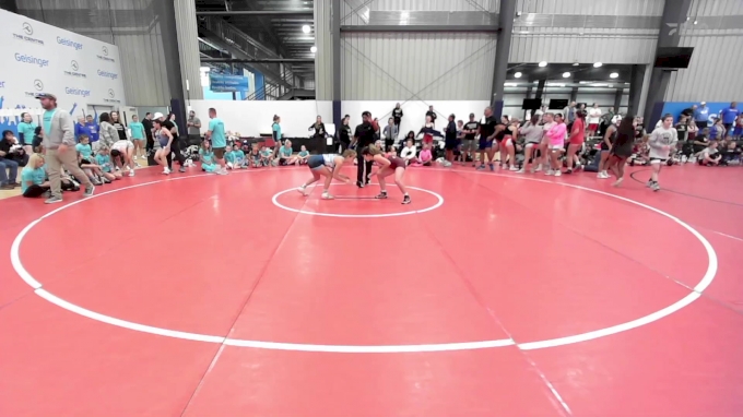 55 kg Quarterfinal - Isabella Crompton, Michigan Blue vs Savannah Witt, Misfits Girls Onyx