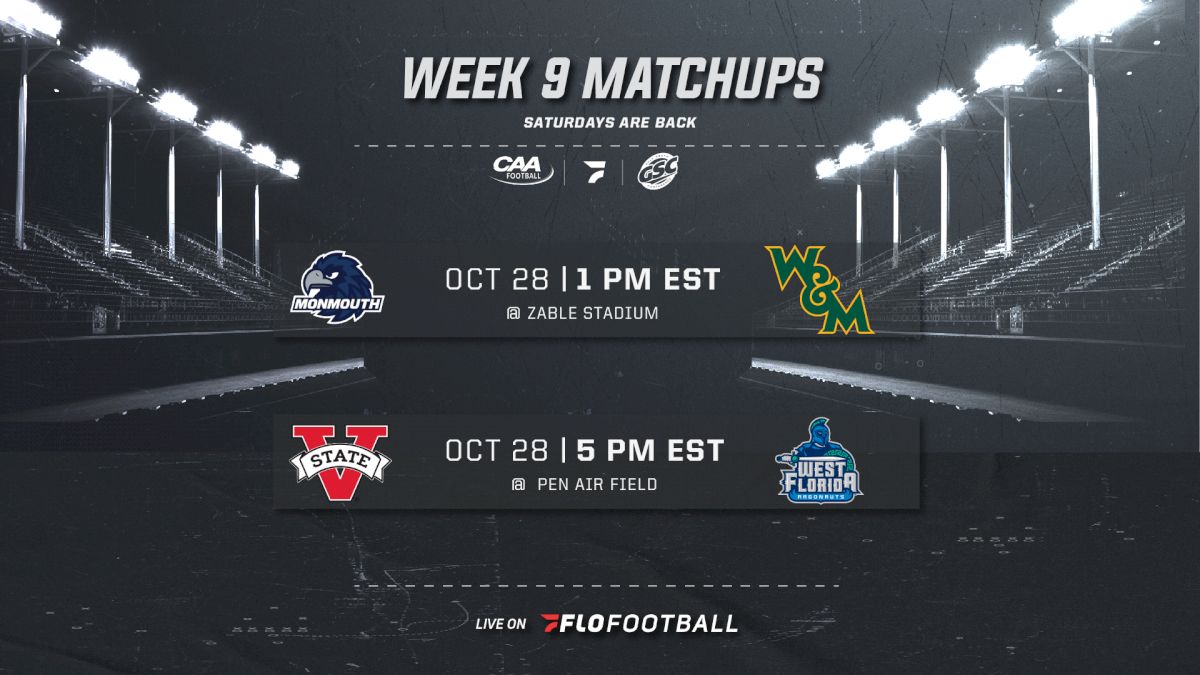 Watch The FloFootball Games Of The Week Live On October 28th