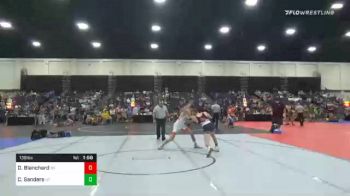138 lbs Consolation - Devlin Blanchard, NY vs Cooper Sanders, UT