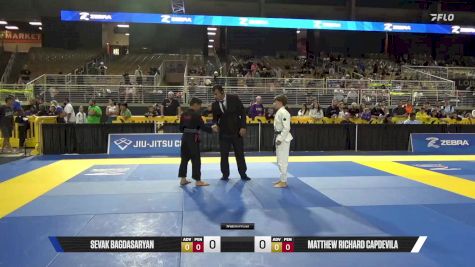 Matthew Richard Capdevila vs Sevak Bagdasaryan 2025 Pan Kids Jiu-Jitsu IBJJF Championship