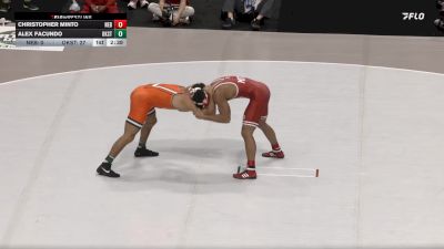174 lbs Placement Matches (16 Team) - Alex Facundo, Oklahoma State vs Christopher Minto, Nebraska