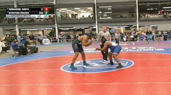 4 - 285 lbs 5th Place Match - Emmanuel Smith, Courtland vs Donovan Reaves, George Washington