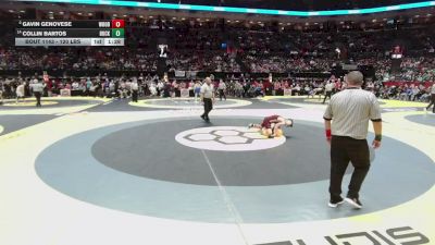 195 lbs Consy 5 - Stan Boris, Mahanoy Area vs Trace Kinzey, Armstrong