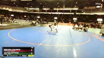 138 lbs Cons. Round 5 - Breyden Childress, Marysville Pilchuck vs Dayton Heymann, North Kitsap