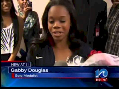 Gabby Douglas Comes home to Virginia