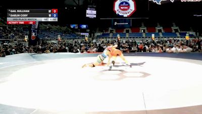 95 lbs 3rd Place Match - Aaliyah Brown, Indiana vs Leivelle Alejado, Hawaii
