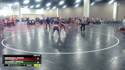 170 lbs Placement (16 Team) - Shenshaila Baron, MIAMI ALLSTARS vs Rhainnen Heimdal, South Dakota Heat