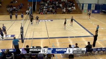 Replay: American vs Hampton | Sep 10 @ 6 PM