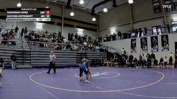 135 lbs Quarterfinals (8 Team) - Kaylynn Hottenrott, Greenbrier vs Hadassah Lopez, Campbell