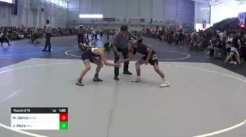 90 lbs Round Of 16 - Micah Garcia, Rough House vs Jullien Mejia, Pride WC