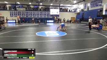 125 lbs Semifinal - Chris Karbash, Wisconsin-Platteville vs Lennon Ewert, Loras