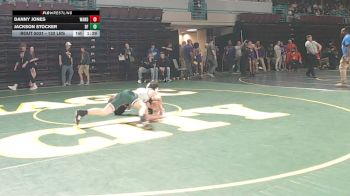 132 lbs Round Of 16 - Danny Jones, Wando vs Jackson Stocker, Dutch Fork
