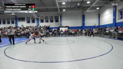 120 lbs Consi Of 4 - Josiah Martins Semedo, New Bedford vs Steven Santiago, Holyoke