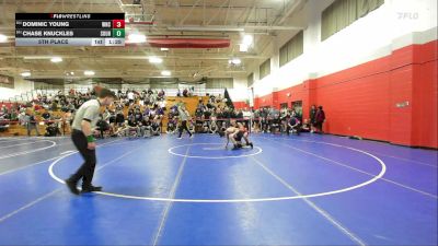 150 lbs 5th Place - Dominic Young, Winnacunnet vs Chase Knuckles, Souhegan