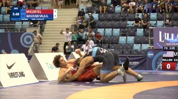 110 kg Final 1-2 - James Anthony Mullen III, United States vs Amirreza Fardin Masoumi Valadi, Iran