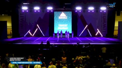 Lewiston Cheer Envy - Amethyst [2025 L1 Performance Rec - 14Y (NON) Day 1] 2025 The Recreational Summit