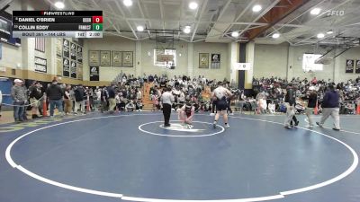 190 lbs 7th Place - Daniel O'Brien, Dedham vs Collin Eddy, Franklin County