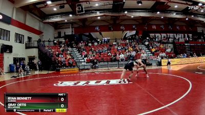 157 lbs Cons. Round 2 - Ryan Bennett, Illinois vs Gray Ortis, Bellarmine