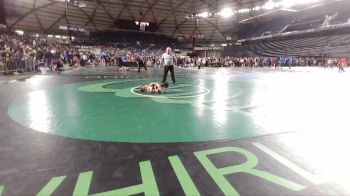 49 lbs Champ. Round 2 - Radek Crook-Hutsler, White River Hornets Wrestling Club vs Ryland ONeill, Askeo International Mat Club