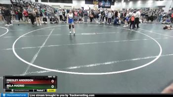 117 lbs Champ. Round 2 - Bela Madrid, TX vs Presley Anderson, CA
