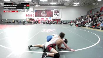141 lbs Semifinal - Anthony Ferraro, Edinboro vs Brogan Fielding, Unrostered