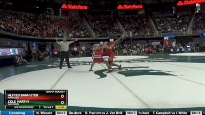 149 lbs Round of 16 - Alfred Bannister, Maryland vs Cole Martin, Wisconsin