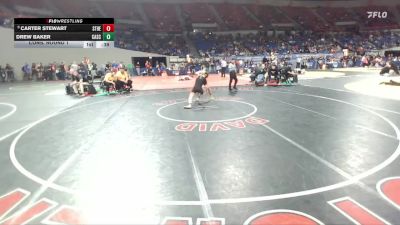 4A Boys 120 lbs Cons. Round 1 - Carter Stewart, St. Helens Boys vs Drew Baker, Cascade Boys