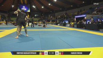 Dimitrios Margaritopoulos vs Fabrizio Foresio 2026 IBJJF European NoGi