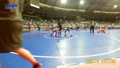 77 lbs Round Of 16 - Johnathan Thompson, Sebolt Wrestling Academy vs Kenny Hartman, Kodiak Attack