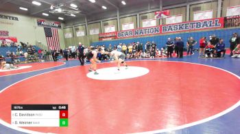 197 lbs 3rd Place - Christian Davidson, Paso Robles vs Dj Weimer, Bakersfield