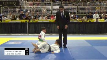 PEDRO ALBERTO SANTINO DELGADO vs LEON RICHARD DIAMOND 2023 Pan Kids Jiu-Jitsu IBJJF Championship
